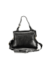 Valentino by Mario Valentino Schwarze Polyurethan-Tasche mit verstellbarem Griff