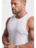 Men Plus Tank Top in schneeweiß