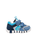 Geox Lupidoo B.D. Suede Mesh Kindersneaker aus Leder Dunkler Himmel