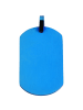 Adeliás Unisex Anhänger aus Edelstahl in blau