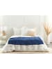 Beliani Gewichtsdecke NEREID in Blau - (W) 120 x (H) 2 x (L) 180 cm