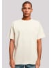 F4NT4STIC Heavy Oversize T-Shirt Oversize Escape Discover The World in sand