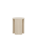 ebuy24 Beistelltisch Bristol Whitewash 40 x 40 cm