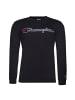 Champion Langarmshirt Crewneck in schwarz