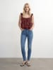 Vero Moda Skinny Jeans in Medium Blue Denim