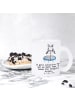 Mr. & Mrs. Panda Tasse Panda Trampolin springen mit Spruch in Transparent