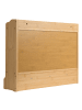 Beliani Ablageregal MADELEINE in Braun - (W) 52 x (H) 45 x (L) 15 cm