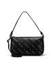 Liebeskind Berlin Monogram Schultertasche Leder 23.5 cm black