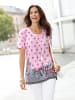 WITT WEIDEN Shirt in hellrosé-bedruckt
