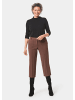 GOLDNER Bequeme Culotte mit streckender Biese in camel