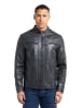 Bruno Banani Lederjacke MADDOX in Anthrazit / Melange