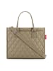 Reisenthel Daily Shopper Tasche 42 cm Laptopfach rhombus olive