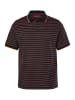 Men Plus Poloshirt in schwarz