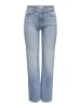 ONLY Straight-Fit jeans in Light Blue Denim
