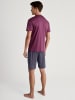 Calida Pyjama in mulberry red