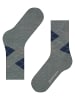 Burlington Socken Melange Marylebone in Pigeon blu