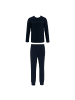 Emporio Armani Pyjama lang in Dunkelblau
