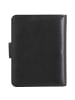 DuDu Geldbörse RFID Leder 11 cm in schwarz