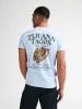 Petrol Industries T-Shirt mit Rückenprint Tijuana in Blau