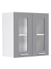 ebuy24 Küchenoberschrank Colura Grau 80 x 31 cm