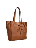 Guess Calebra - Schultertasche 42 cm (black) in cognac