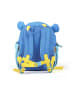 Sigikid Kindergarten Rucksack fröhliches Tiergesicht, 5,2 Liter in blau