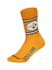 NFL Freizeitsocken Pittsburgh Steelers Crew in BLK/WHT/YEL