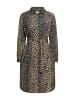 Camel Active Baumwollkleid mit Bindegürtel in Leo