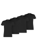 Puma T-Shirt 4er Pack in Schwarz