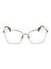 Max Mara Damen Optische Fassungen Schmetterling Silber