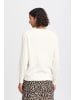 b. young Strickpullover BXOKAMA Regular fit in Off White Melange