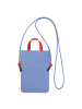 DuDu Faro Handytasche Leder 13 cm in pastellblau