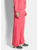GOLDNER Jersey-Hose mit Biesen in koralle