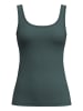 Calida Tank-Top in deep emerald green