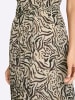 Heine Druckkleid in sand-braun-bedruckt