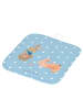 Mr. & Mrs. Panda Topflappen Hasen Muschel ohne Spruch in Blau Pastell