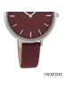 Oozoo Analog-Armbanduhr Oozoo Vintage Series rot mittel (ca. 34mm)