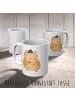 Mr. & Mrs. Panda Kaffeetasse Hamster Hut ohne Spruch in Weiß