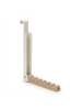relaxdays 2 x Türgarderobe "klappbar" in Beige