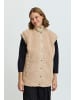 b. young BYANAMAJ WAISTCOAT - regular fit in Humus