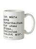 Mr. & Mrs. Panda Trinkbecher Ich wäre gern Dornröschen.... mit S... in Weiß
