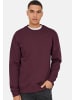 ONLY & SONS Sweatshirt Connor in Dunkelrot / blau