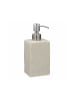 relaxdays Seifenspender in Sandfarben - 0,2 l