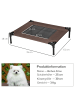 Pawhut Hundeliege Outdoor 76L x 61B x 18H cm