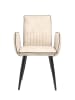 Kayoom Stuhl Penelope 2erSet in beige