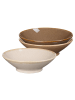 Ritzenhoff & Breker 3er Set Servierschalen Sahara ø 24 cm braun in braun