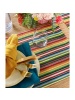 Sander Jacquard, Baumwollmischung, Gewebt Tischset 2er-Pack Strip in bunt