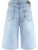 Blue Effect Bermuda Wide-Leg Jeansshorts Bundweite slim fit in blue bleached