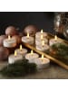 Adilina 20x LED Maxi Teelichter Kunststoff 3D Flamme D: 5,8cm weiß