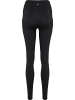 Hummel Leggings Hmlhiit Damen in BLACK/EBONY
